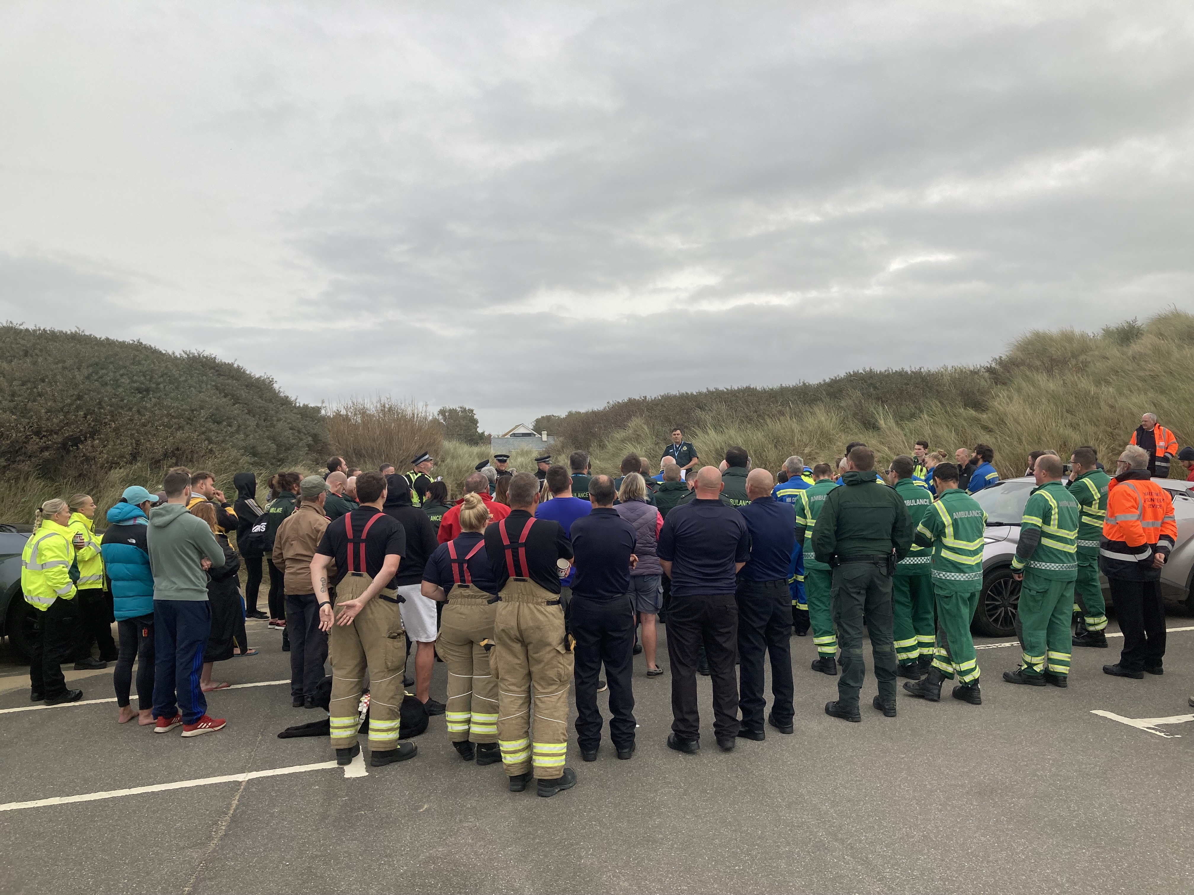Multi agency briefing photo